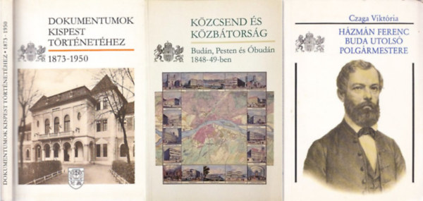 Czaga Viktria, Szab Csaba (szerk.), Nyerges Andrs (szerk.) - Budapest trtnete knyvcsomag
