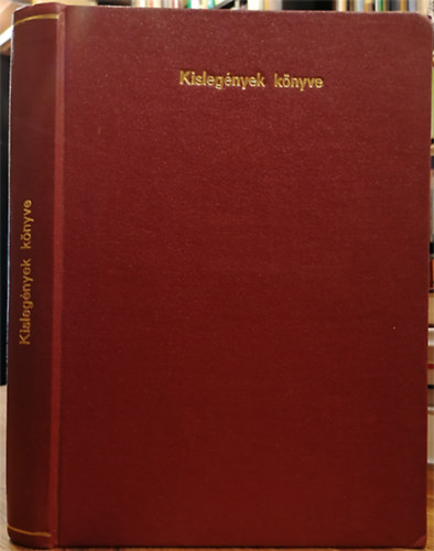 Baloghy Mria (szerk), Benedek Kata (rajz) - Kislegnyek knyve (Benedek Kata 4 sznes kpvel s 283 rajzval)