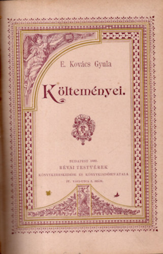 E. Kov�cs Gyula - E. Kov�cs Gyula k�ltem�nyei