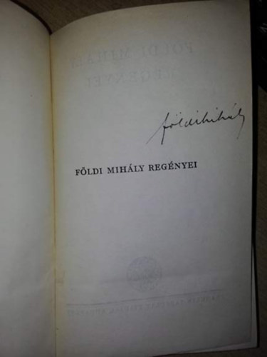 Földi Mihály - Kádár Anna lelke (Aláírt)