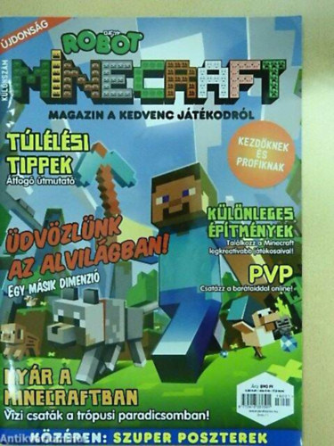 Ismeretlen Szerző - Minecraft magazin a kedvenc játékodról különszám 2016/1