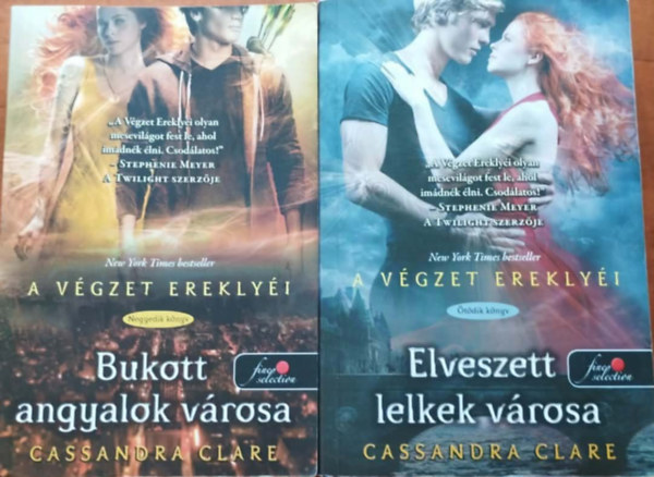 Cassandra Clare - A v�gzet erekly�i IV-V :.Bukott angyalok v�rosa 4.+ Elveszett lelkek v�rosa 5