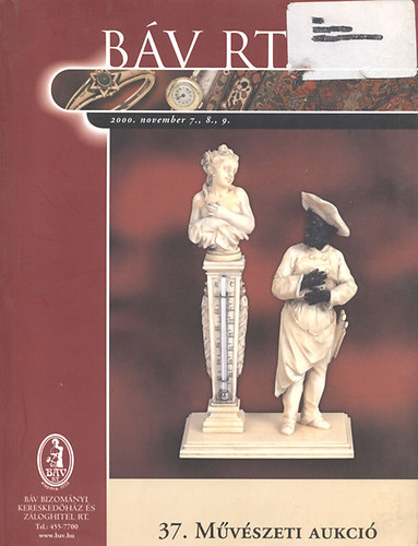 Báv Rt.: 37. művészeti aukció (2000. november 7-9.)