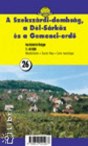 A Szekszrdi-dombsg, a Dl-Srkz s a Gemenci-erd turistatrkpe (1: 40000)
