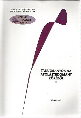 Dr. Helembai Korn�lia - Tanulm�nyok az �pol�studom�ny k�r�b�l II.