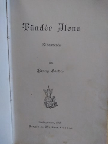 Brdy Sndor - Tndr Ilona