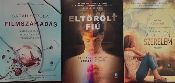 Garrard Conley, Sarah Hepola, Scott Spencer - Kortrs knyvcsomag (3 ktet )