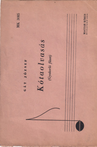 G�t J�zsef - K�taolvas�s