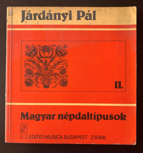 Jrdnyi Pl - Magyar npdaltpusok II.