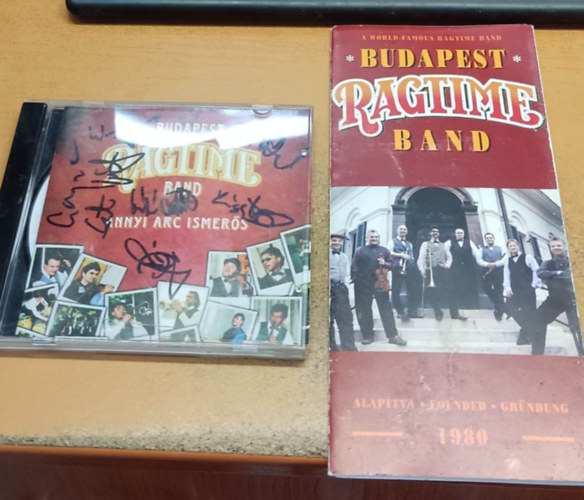 Budapest Ragtime Band - Budapest Ragtime Band, k�rtya + CD lemez