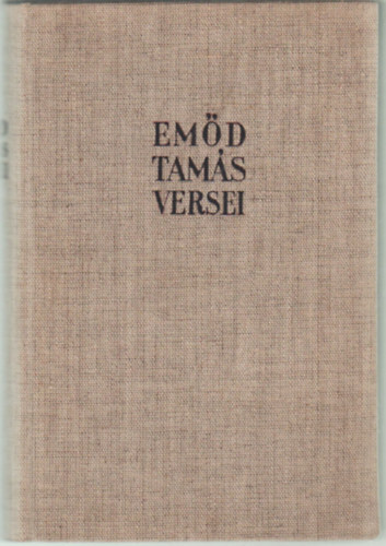Em�d Tam�s - Em�d Tam�s versei