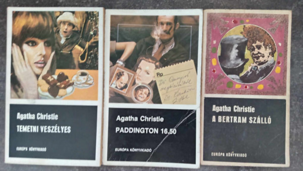 Agatha Christie - Agatha Christie krimik (3db.): Temetni veszlyes + Paddington 16.50 + A Bertram szll