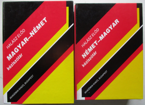 Halász Előd - Magyar-Német és Német-Magyar kéziszótár