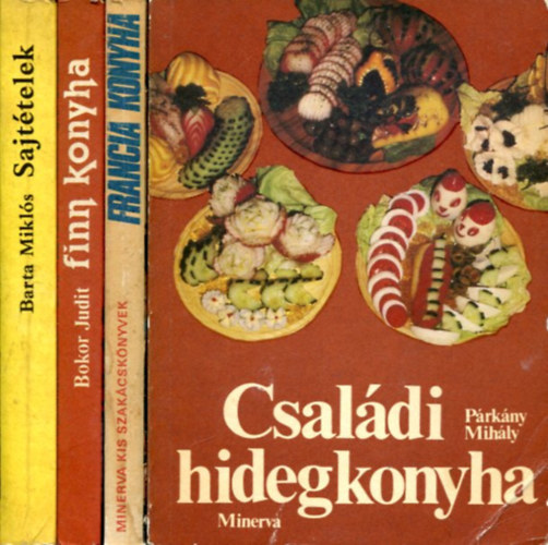 Több szerző - Gasztronómia könycsomag - 4 db