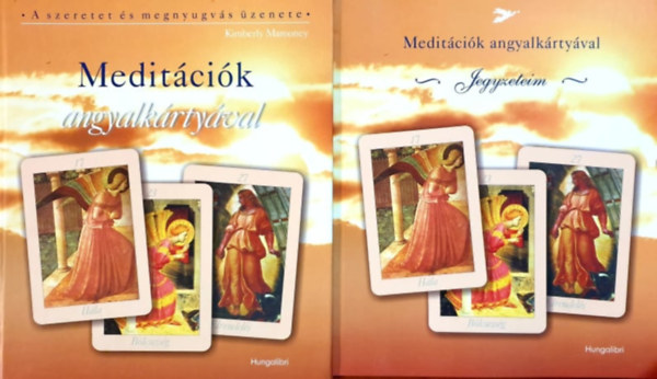 Kimberly Marooney - Meditcik angyalkrtyval + Jegyzeteim (krtya nlkl)