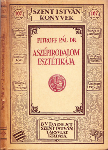 Dr. Pitroff Pl - a szpirodalom eszttikja