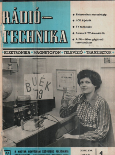Stefanik P�l (szerk) - R�di�Technika 1979. teljes �vfolyam 1-12. sz�m (egybek�tve)