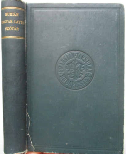 Burin Jnos - Magyar-Latin sztr- A kzpiskolk szmra