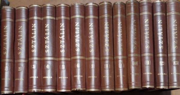 J. V. Szt�lin - I. V. Szt�lin m�vei I-XIII. (teljes sorozat)