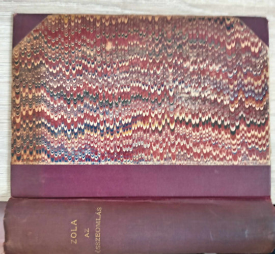Emile Zola, Kunfi Zsigmond - Az sszeomls 1919-es kiads