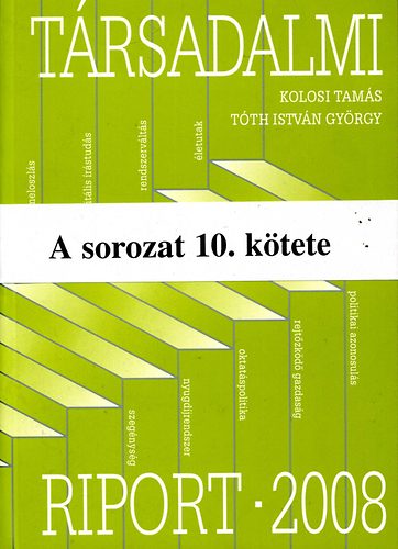 Kolosi-Tth-Vukovich (szerk.) - Trsadalmi riport - 2008