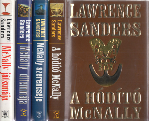 Lawrence Sanders - 4 db. krimi (A hdt McNally + McNally szerencsje + McNally dilemmja + McNally jtszmja)