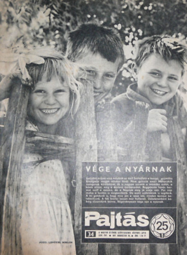 Vasvri Ferenc (szerk.) - Pajts XXVI. vfolyam 34. szm