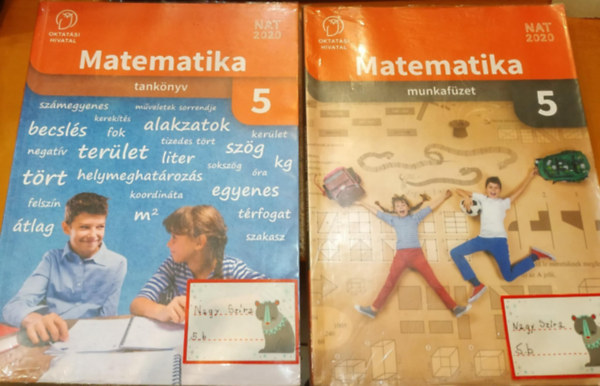 Csatr Katalin, Wintsche Gergely - 2 db Matematika: 5 tanknyv (OH-MAT05TB) + 5 munkafzet (OH-MAT05MB)(Oktatsi Hivatal - NAT2020)