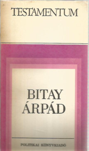 Kovács Ferenc - Bitay Árpád (1896-1937)