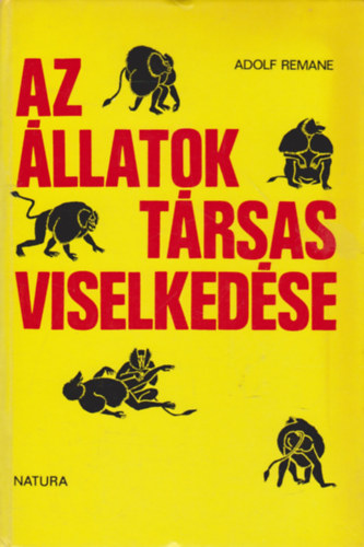 Adolf Remane - Az állatok társas viselkedése  A társas lét elemei: a társas vonzás, a társas ösztönzés és az utánzás, A család mint a társas struktúrák egyik kiindulópontja,Az állatok társas életmódjának rendszerelméleti megközelítése