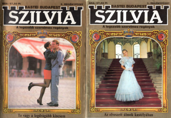 Flp Aladr ford., Csat Gabriella ford., Pataky Zsuzsa - 6 db Szilvia 1., 2., 3., 4., 5., 7. szmok: Az elveszett lmok kastlyban + Te vagy a legdrgbb kincsem + bredj, kirlylny! + Cora, a becsvgy zletasszony + Egyszer minden jszaka vget r + Lopott boldogsg