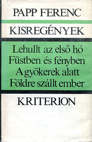 Papp Ferenc - kisregények