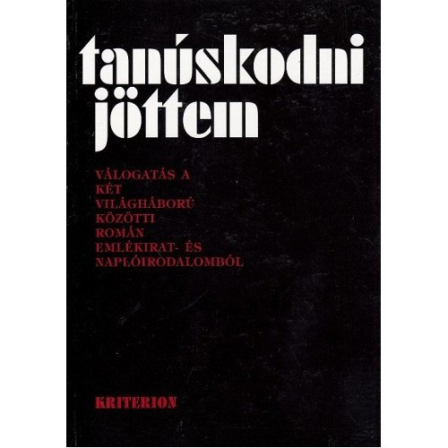 Horváth Andor - Tanúskodni jöttem