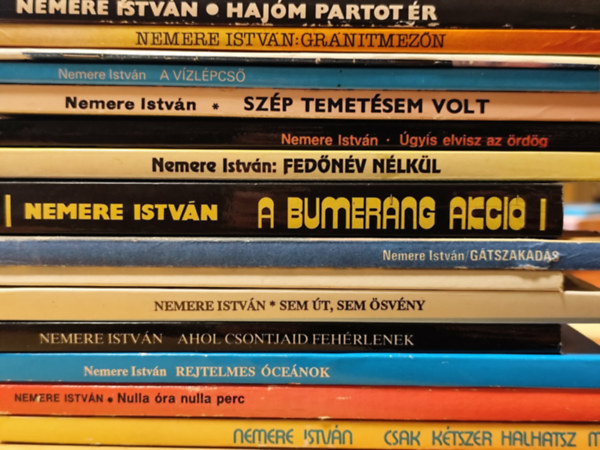 Nemere István - 15 db Nemere István kötet