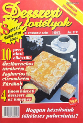 Desszert fortlyok II. vfolyam 2. szm - 1999/2