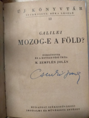 Galilei - Mozog-e a fld?