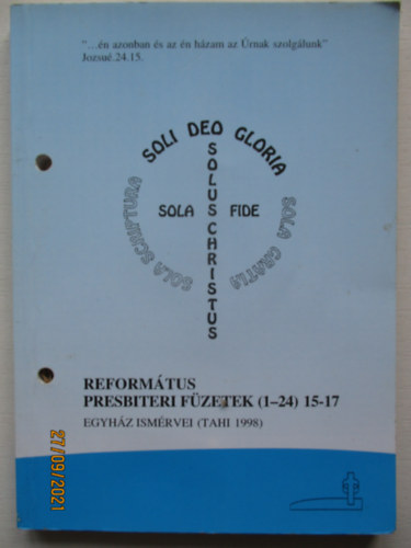Reformtus presbiteri fzetek (1-24) 15-17
