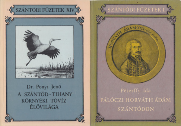 Dr. Ponyi Jen, Dr. Magyar Klmn, Zkonyi Ferenc, Pterffy Ida - 4db a "Szntdi fzetek" sorozatbl - Dr. Pnyi Jen: A Szntd-Tihany krnyki tvz lvilga (XIV.) + Dr. Magyar Klmn: Szntdpuszta s krnyke a kzpkorban (V.) + Zkonyi Ferenc: A szntdi rv trtnete (II.) +.