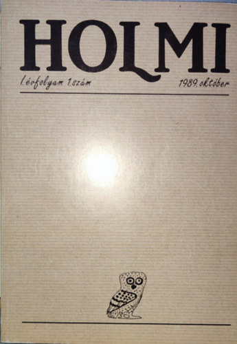 R�z P�l (szerk.) - R�z P�l (szerk.) - Holmi-I. �vfolyam 1. sz�m-1989. okt�ber