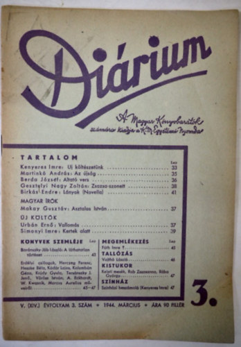 Berda & Birk�s - Di�rium 1944/3