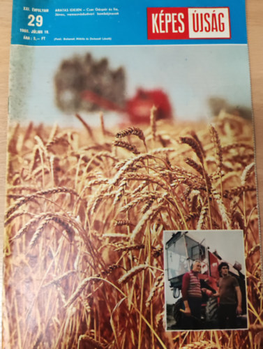 Gerencsri Jen (szerk.) - Kpes jsg- XXI. vfolyam 29. szm (1980. jlius 19.)