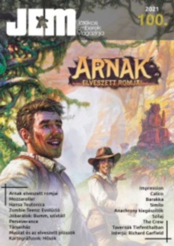 JEM: Jtkos Emberek Magazinja 2021 100.: Arnak elveszett romjai