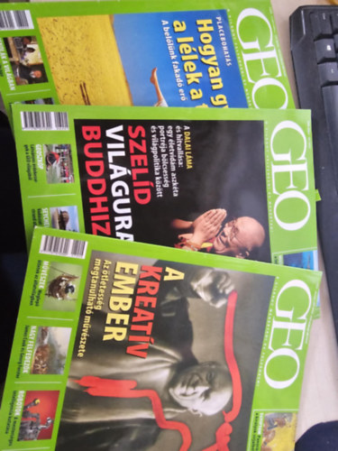 3db Geo magazin: A kreat�v ember + Szel�d vil�guralom: Buddhizmus + Hogyan gy�gy�tja a l�lek a testet? A bel�l�nk fakad� er�