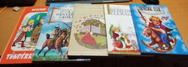Benedek  Elek - 5 db Benedek Elek: A Hunyadiak kora; Az okos leny; Nagyap mesl viknek; Tndrkopac; Vge j, minden j
