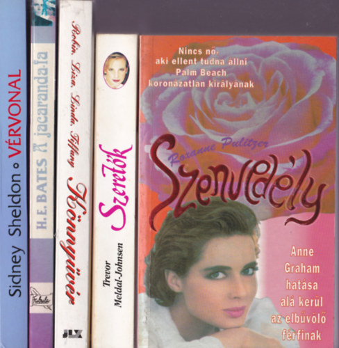 Szerelem, szenved�ly k�nyvcsomag 5 db