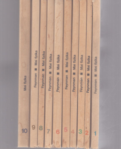 Feynman-Leighton-Sands - Mai fizika 1-10. (teljes sorozat)