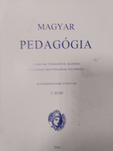 Csap Ben (szerk.) - Magyar pedaggia 2016/2. szm