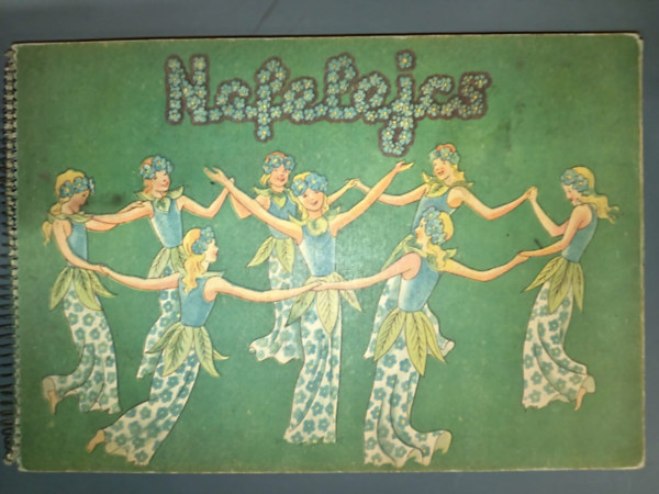 Juh�sz Etel, Fery Antal (ill.) - Nefelejcs (Spir�lozott lapoz� Fery Antal illusztr�ci�ival)