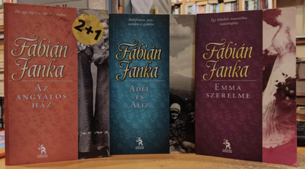 Fbin Janka - 3 db Fbin Janka: Az angyalos hz + Adl s Aliz + Emma szerelme