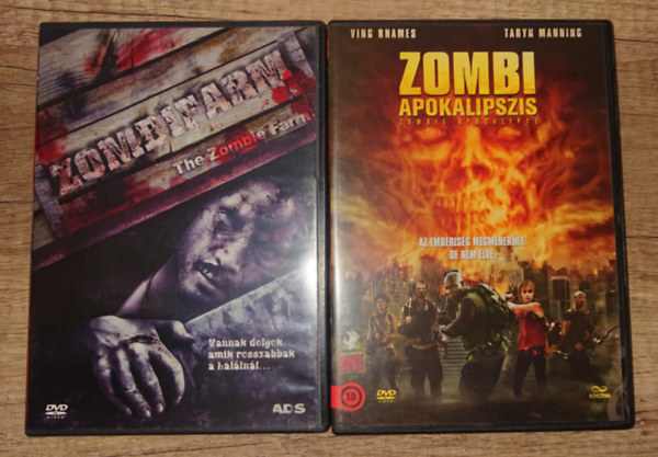 2 zombifilm DVD-n: Zombifarm, Zombiapokalipszis